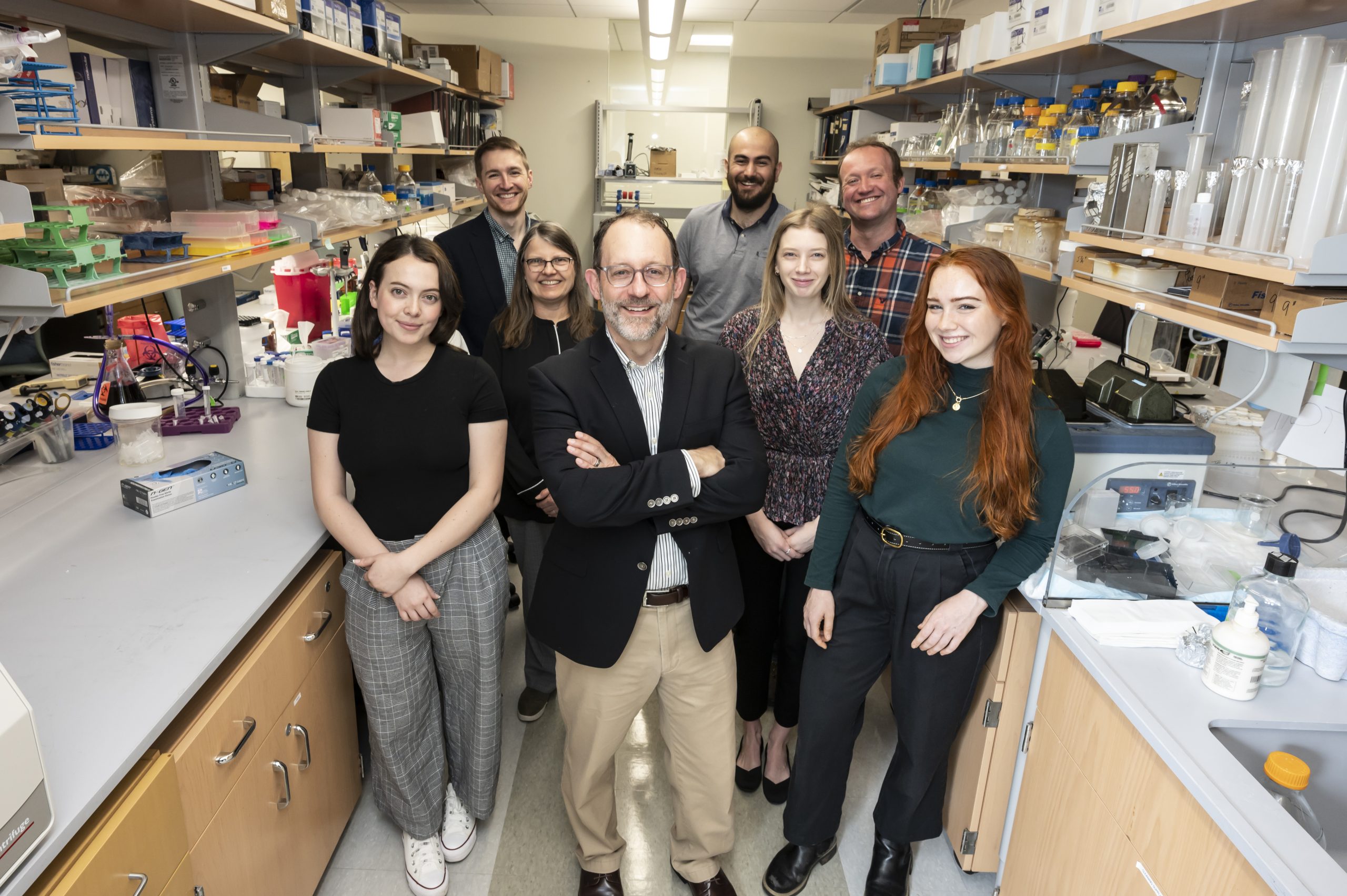 Brett Kaufman lab.
Vascular Medicine primary investigator and labs for stock, photographed in the Biomedical Science Tower, May 8, 2023